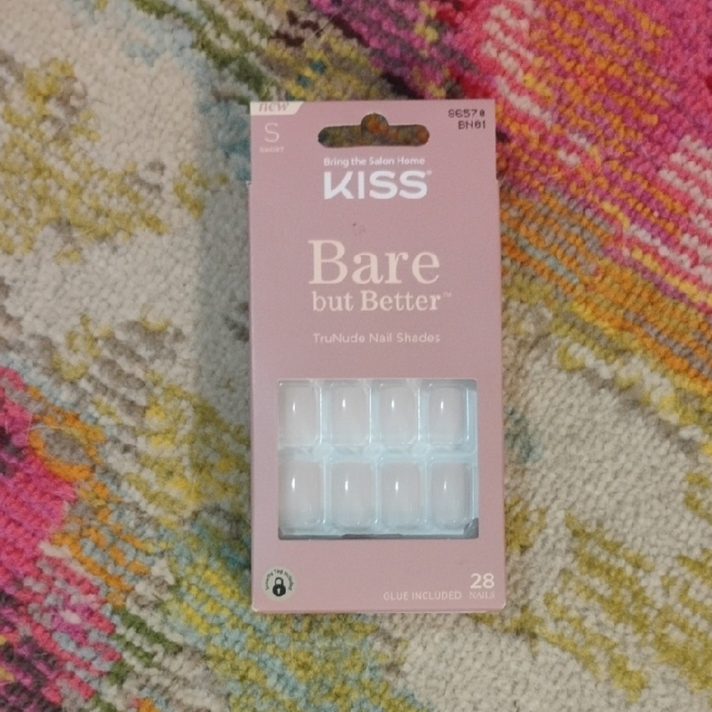 Kiss Bare but Better Nail Set - Soft Pink
